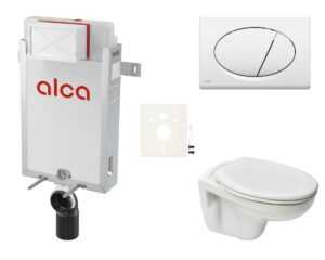 Cenovo zvýhodnený závesný WC set Alca na zamurovanie + WC S-Line S-line Pre SIKOAP1