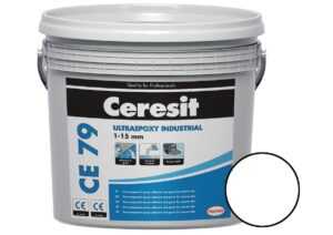 Škárovacia hmota Ceresit CE 79 UltraEpoxy Industrial crystal white 5 kg R2T CE79701