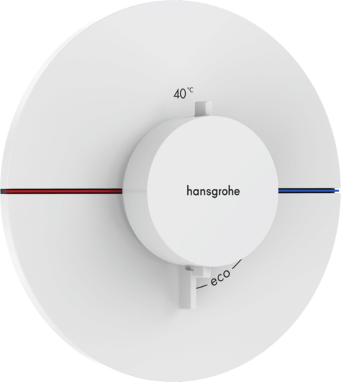 Sprchová batéria Hansgrohe ShowerSelect Comfort S bez podomietkového telesa matná biela 15559700