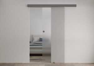 Interiérové ​​sklenené dvere Naturel Glasa posuvné 70 cm matné GLASA1B70PO