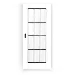 Interiérové dvere Naturel Zaria posuvné 80 cm biele posuvné ZARIA5CPLB80PO