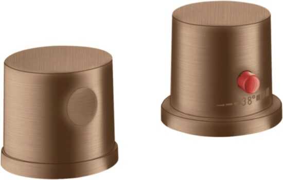 Vaňová batéria Hansgrohe Uno brushed red gold 38480310