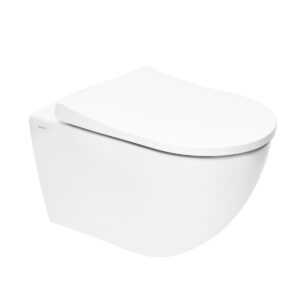 WC závesné VitrA S60 biele vrátane sedadla